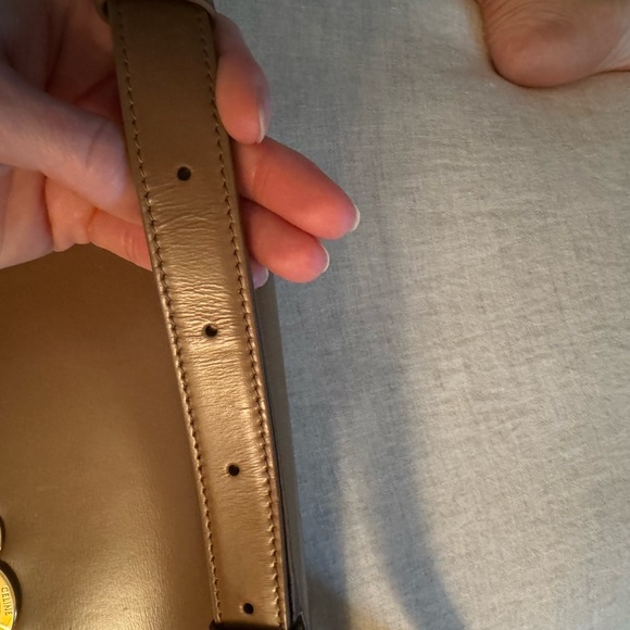 CELINE CLASSIQUE TRIOMPHE BAG IN SHINY CALFSKIN IN BRONZE - Picture 7 of 12